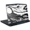 Black and White Marble Ink Dell Alienware Skin