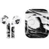 Black and White Marble Ink Apple AirPods Skin