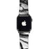 Black and White Marble Ink Apple Watch Band 38-40mm
