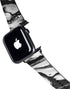 Black and White Marble Ink Apple Watch Band 38-40mm