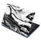 Black and White Marble Ink Aspire R11 11.6in Skin