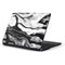Black and White Marble Ink Samsung Chromebook Skin