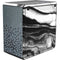 Black and White Marble Ink Cooler Master MasterBox Q300L Mini Tower Skin