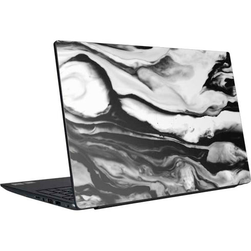 Black and White Marble Ink Dell Vostro Skin