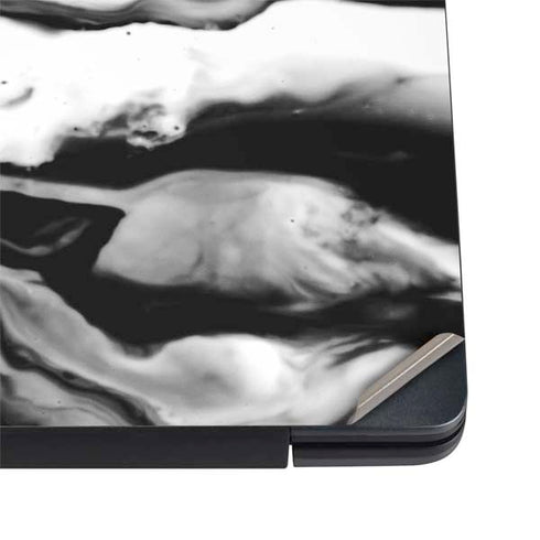 Black and White Marble Ink Dell Vostro Skin