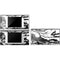 Black and White Marble Ink DS Lite Skin