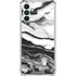 Black and White Marble Ink Galaxy A13 5G Clear Case