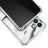 Black and White Marble Ink Galaxy A13 5G Clear Case