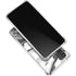 Black and White Marble Ink Galaxy A32 5G Clear Case