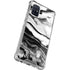 Black and White Marble Ink Galaxy A51 5G Clear Case
