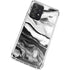 Black and White Marble Ink Galaxy A52 5G Clear Case