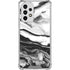 Black and White Marble Ink Galaxy A53 5G Clear Case