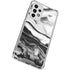 Black and White Marble Ink Galaxy A53 5G Clear Case
