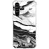 Black and White Marble Ink Galaxy A54 5G Clear Case