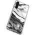 Black and White Marble Ink Galaxy A54 5G Clear Case