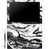 Black and White Marble Ink Galaxy Book 12in Skin