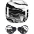 Black and White Marble Ink Galaxy Buds Pro Skin