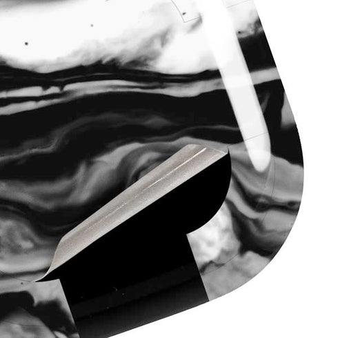 Black and White Marble Ink Galaxy Buds Pro Skin