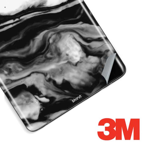 Black and White Marble Ink Galaxy Note 8 Skin