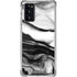 Black and White Marble Ink Galaxy Note20 5G Clear Case