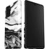 Black and White Marble Ink Galaxy Note20 5G Pro Case