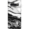 Black and White Marble Ink Galaxy S10 Skin