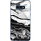 Black and White Marble Ink Galaxy S10e Skin