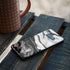 Black and White Marble Ink Galaxy S10e Skin