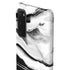 Black and White Marble Ink Galaxy S20 Lite Case