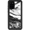 Black and White Marble Ink Galaxy S20 Plus Waterproof Case