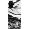 Black and White Marble Ink Galaxy S20 Pro Case