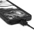 Black and White Marble Ink Galaxy S20 Waterproof Case