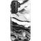 Black and White Marble Ink Galaxy S21 5G Pro Case