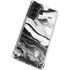 Black and White Marble Ink Galaxy S21 Plus 5G Clear Case