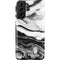 Black and White Marble Ink Galaxy S21 Plus 5G Pro Case