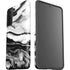 Black and White Marble Ink Galaxy S21 Plus 5G Pro Case