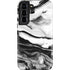 Black and White Marble Ink Galaxy S22 Pro Case