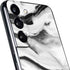 Black and White Marble Ink Galaxy S22 Skin
