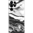 Black and White Marble Ink Galaxy S22 Ultra Skin