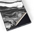 Black and White Marble Ink Galaxy S22 Ultra Skin