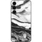 Black and White Marble Ink Galaxy S23 FE Skin