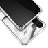 Black and White Marble Ink Galaxy S23 Plus Clear Case