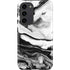 Black and White Marble Ink Galaxy S23 Plus Pro Case