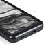 Black and White Marble Ink Galaxy S23 Plus Waterproof Case