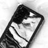 Black and White Marble Ink Galaxy S23 Waterproof Case