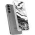 Black and White Marble Ink Galaxy S24 Plus Clear Case