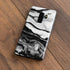 Black and White Marble Ink Galaxy S9 Plus Skin