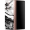Black and White Marble Ink Galaxy Z Fold2 5G Skin