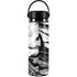 Black and White Marble Ink Hydro Flask 20oz Wide Mouth Skin