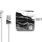 Black and White Marble Ink iPad Charger (10W USB) Skin